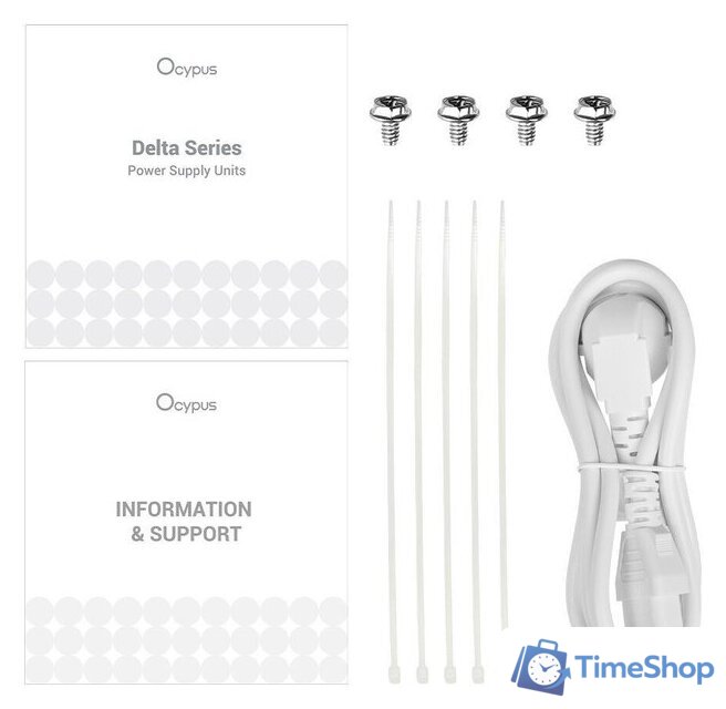 Блок питания Ocypus Delta P750 Delta-P750-B1FDWH025X-EU - Изображение №6 — Интернет-магазин Time-Shop