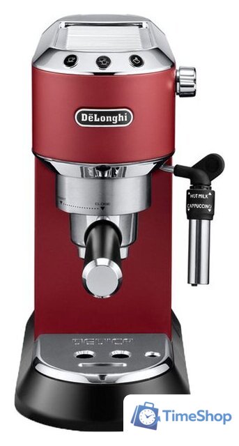 Рожковая кофеварка DeLonghi Dedica EC 685.R - Изображение №1 — Интернет-магазин Time-Shop