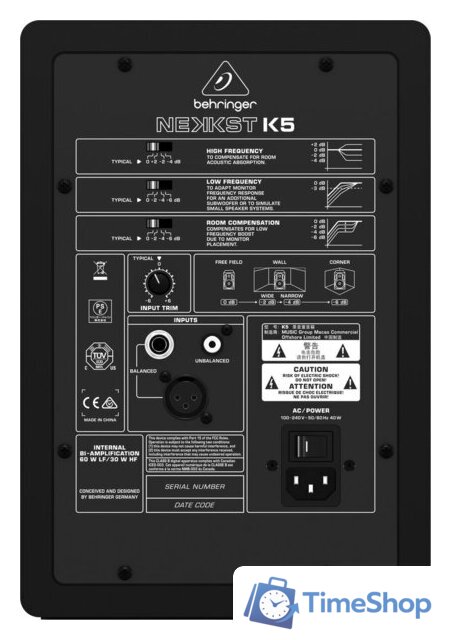 Монитор ближнего поля Behringer K5 - Изображение №4 — Интернет-магазин Time-Shop