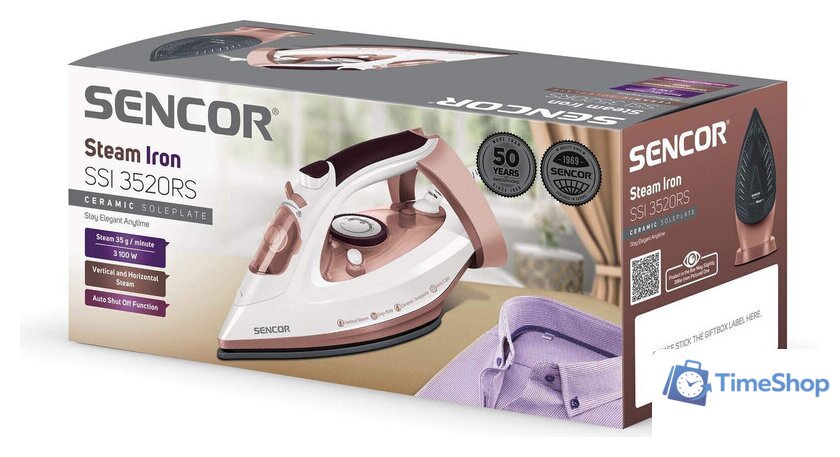 Утюг Sencor SSI 3520RS - Изображение №14 — Интернет-магазин Time-Shop