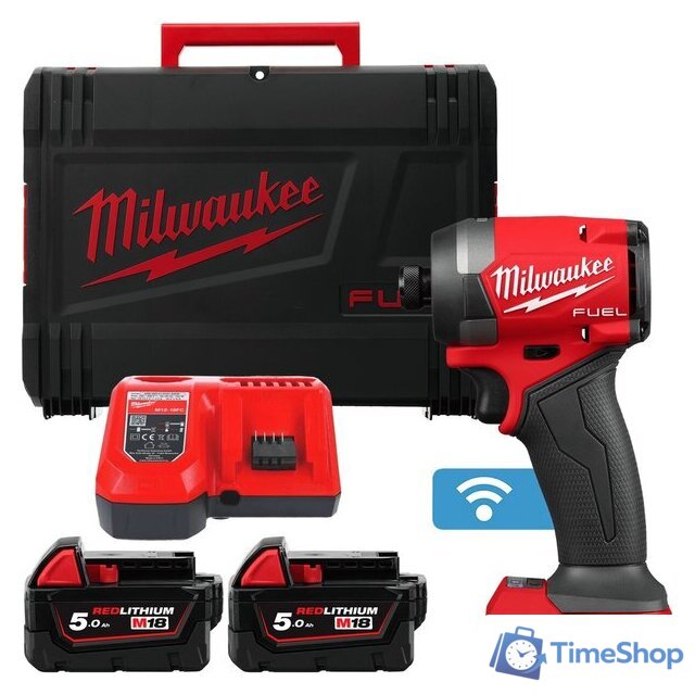 Винтоверт Milwaukee M18 FUEL M18ONEID3-502X 4933492804 (с 2-мя АКБ, кейс) - Изображение №1 — Интернет-магазин Time-Shop