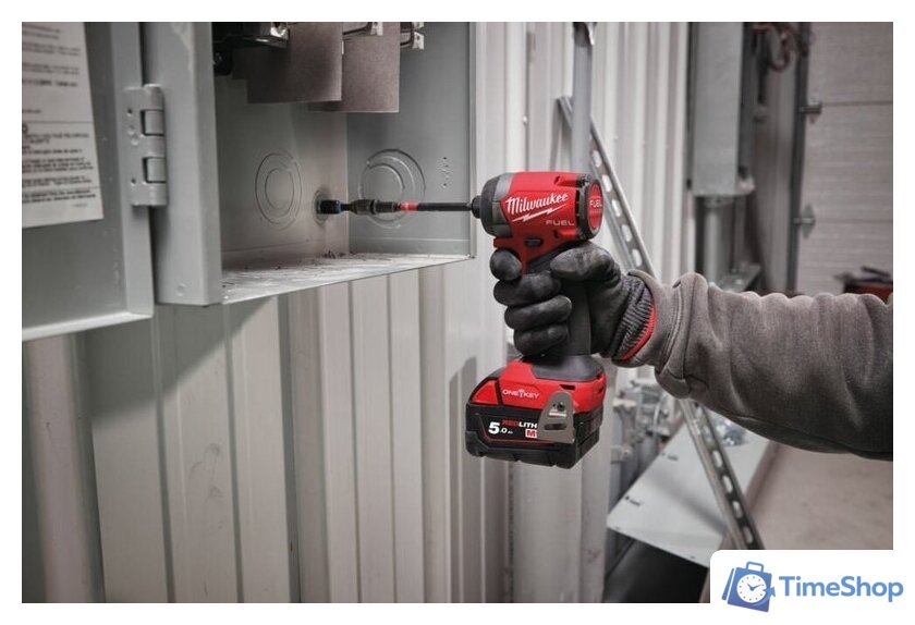 Винтоверт Milwaukee M18 FUEL M18ONEID3-502X 4933492804 (с 2-мя АКБ, кейс) - Изображение №10 — Интернет-магазин Time-Shop