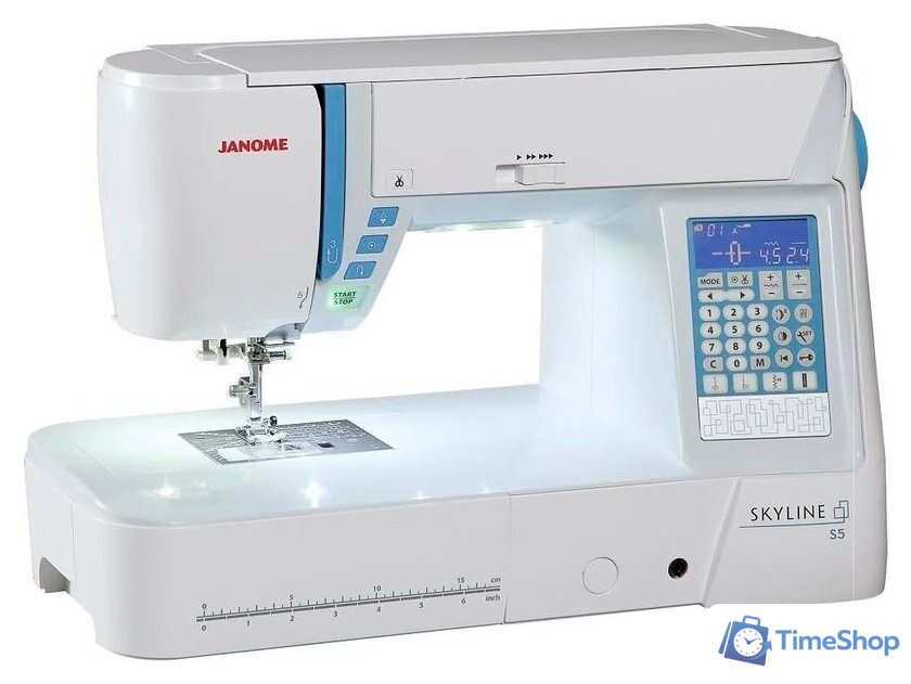 Компьютерная швейная машина Janome Skyline S5 - Изображение №1 — Интернет-магазин Time-Shop