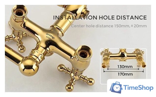 Душевая система  Gappo G2489-6 - Изображение №10 — Интернет-магазин Time-Shop