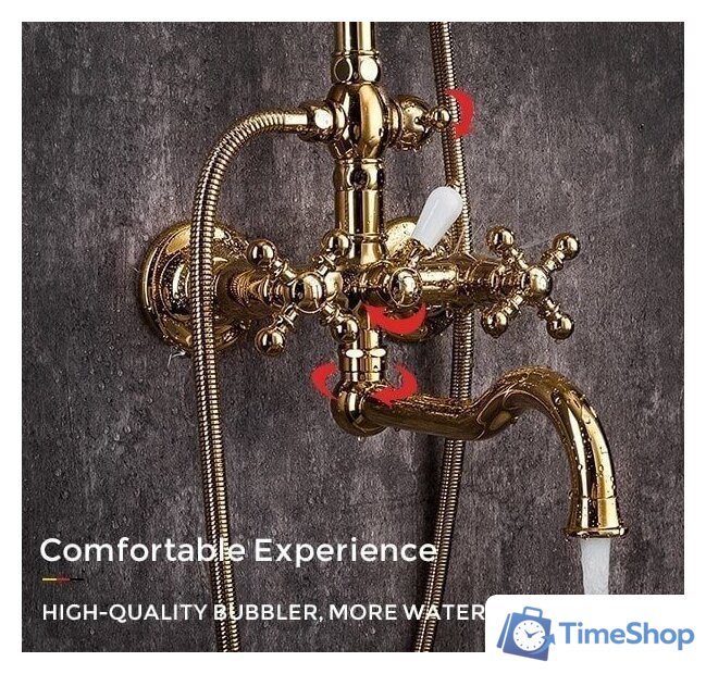 Душевая система  Gappo G2489-6 - Изображение №2 — Интернет-магазин Time-Shop