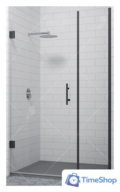 Душевая дверь RGW HO-012B 100 (черный/матовое-сатинат стекло) - Изображение №1 — Интернет-магазин Time-Shop