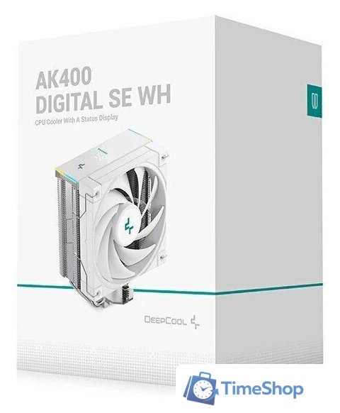 Кулер для процессора DeepCool AK400 Digital SE WH R-AK400-WHADMN-GJD - Изображение №6 — Интернет-магазин Time-Shop