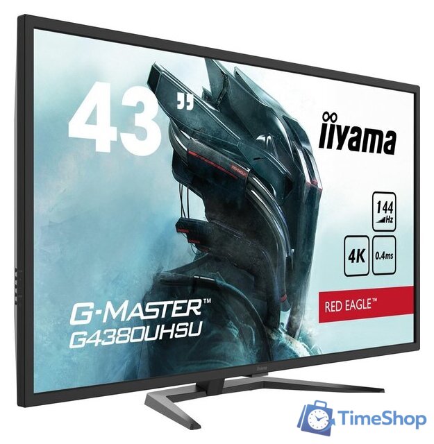 Игровой монитор iiyama G-Master Red Eagle G4380UHSU-B1 - Изображение №3 — Интернет-магазин Time-Shop