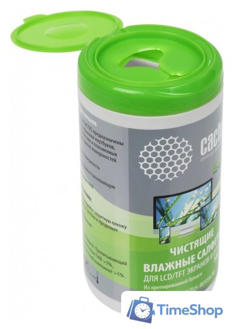 Влажные салфетки CACTUS CS-1001PE - Изображение №4 — Интернет-магазин Time-Shop