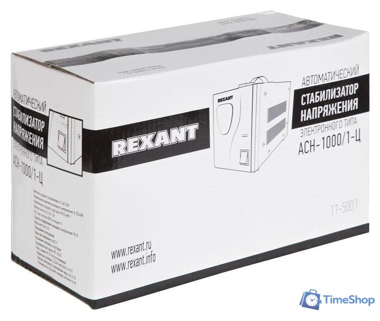 Стабилизатор напряжения Rexant AСН-1 000/1-Ц - Изображение №4 — Интернет-магазин Time-Shop
