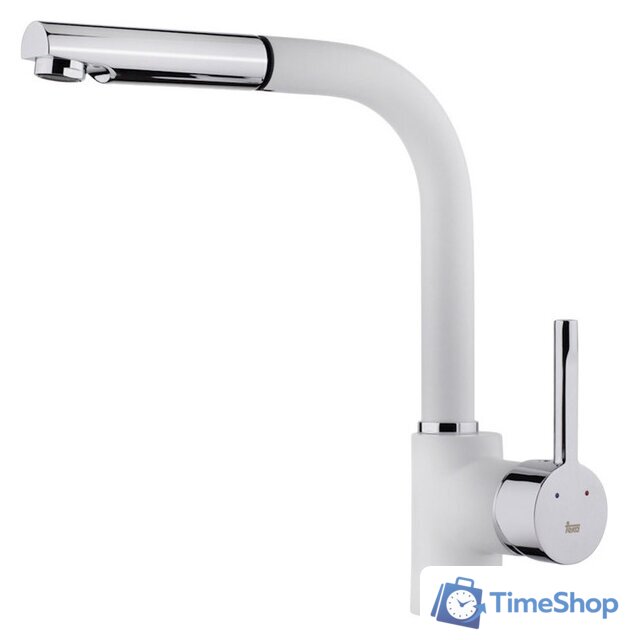 Смеситель TEKA ARK 938 (белый) [23938121W] - Изображение №1 — Интернет-магазин Time-Shop