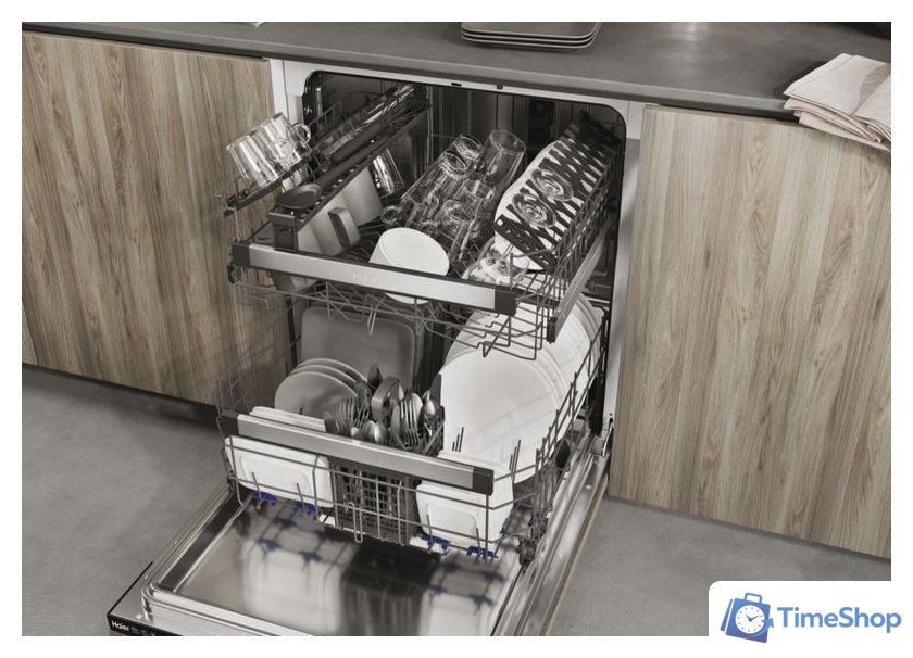 Встраиваемая посудомоечная машина Haier XI 6C3D0FB - Изображение №6 — Интернет-магазин Time-Shop
