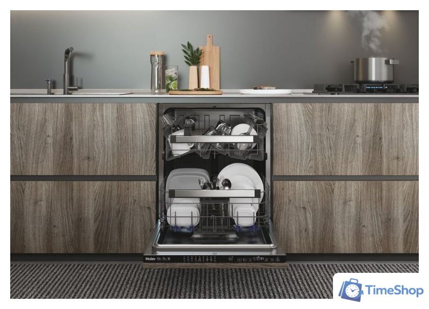 Встраиваемая посудомоечная машина Haier XI 6C3D0FB - Изображение №3 — Интернет-магазин Time-Shop