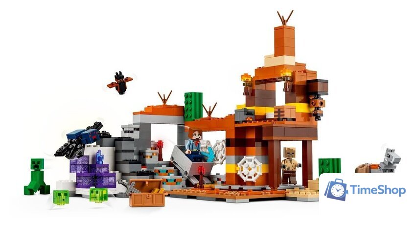 Конструктор LEGO Minecraft 21263 Шахта пустоши - Изображение №5 — Интернет-магазин Time-Shop