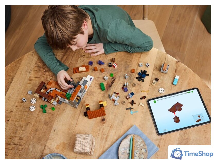 Конструктор LEGO Minecraft 21263 Шахта пустоши - Изображение №11 — Интернет-магазин Time-Shop