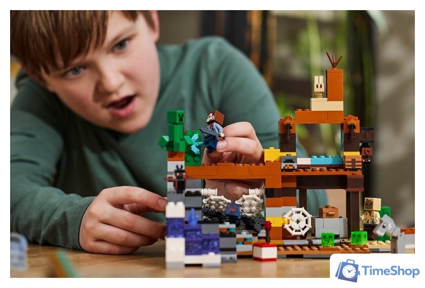 Конструктор LEGO Minecraft 21263 Шахта пустоши - Изображение №10 — Интернет-магазин Time-Shop