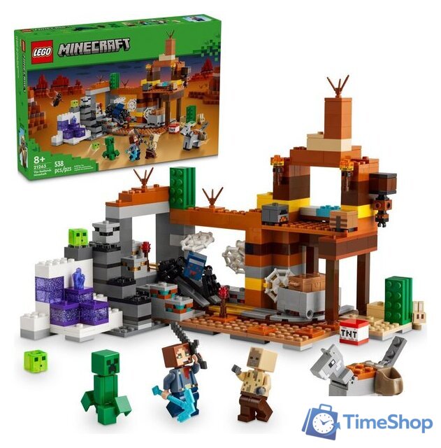 Конструктор LEGO Minecraft 21263 Шахта пустоши - Изображение №3 — Интернет-магазин Time-Shop