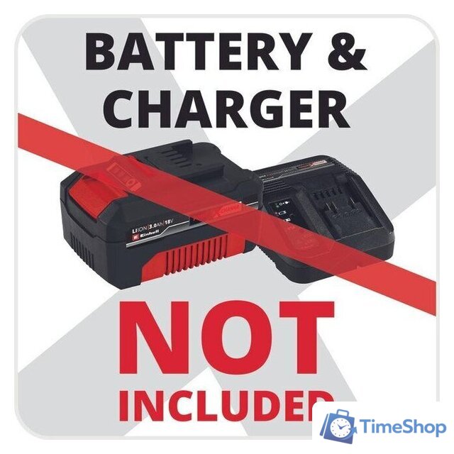 Кусторез Einhell GC-CH 18/50 Li Solo 3410945 (без АКБ) - Изображение №5 — Интернет-магазин Time-Shop