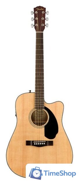 Электроакустическая гитара Fender CD-60SCE Natural - Изображение №1 — Интернет-магазин Time-Shop