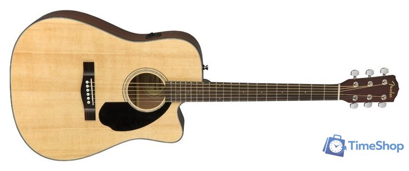Электроакустическая гитара Fender CD-60SCE Natural - Изображение №3 — Интернет-магазин Time-Shop