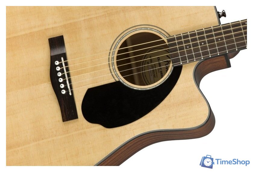 Электроакустическая гитара Fender CD-60SCE Natural - Изображение №4 — Интернет-магазин Time-Shop