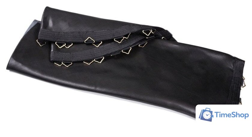 Батут Atlas Sport 312 см - 10ft Basic (с лестницей, внешняя сетка, синий) - Изображение №6 — Интернет-магазин Time-Shop