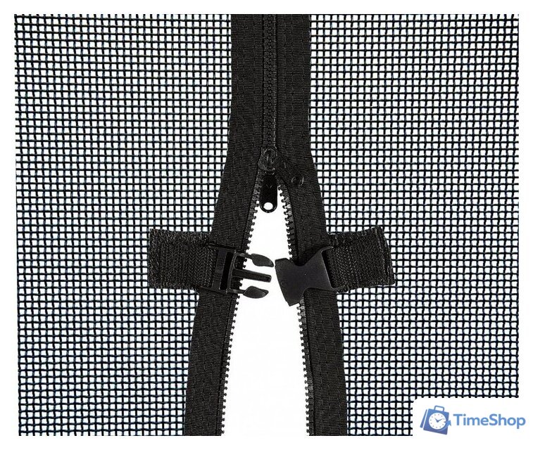 Батут Atlas Sport 312 см - 10ft Basic (с лестницей, внешняя сетка, синий) - Изображение №4 — Интернет-магазин Time-Shop