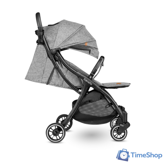 Коляска прогулочная «книга» Lionelo Julie One (stone grey) - Изображение №3 — Интернет-магазин Time-Shop