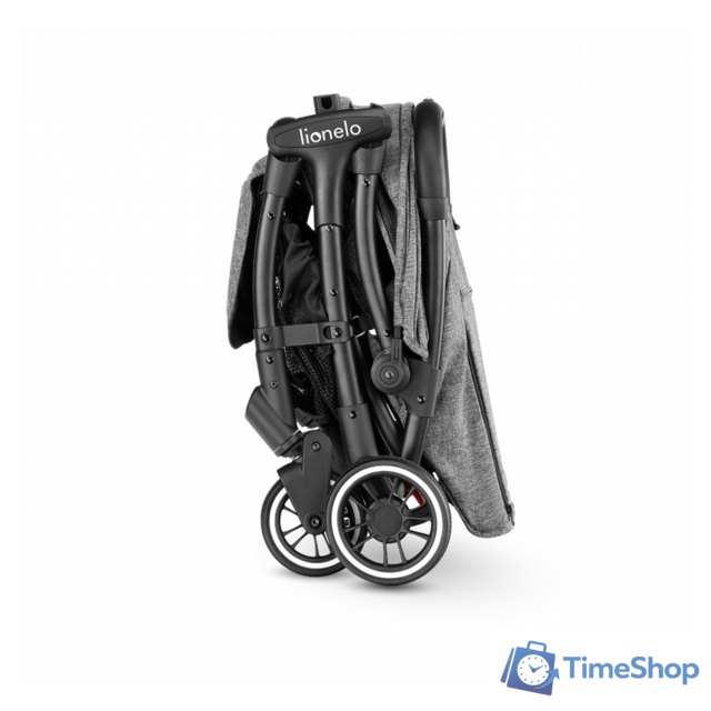 Коляска прогулочная «книга» Lionelo Julie One (stone grey) - Изображение №4 — Интернет-магазин Time-Shop