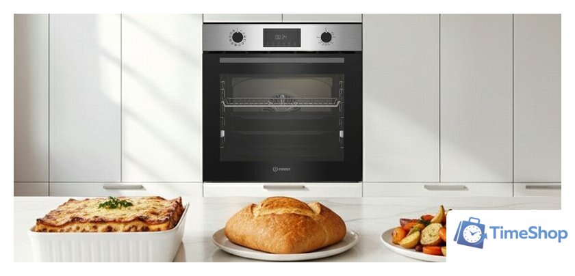 Электрический духовой шкаф Indesit IBFTE 4941 JH IX - Изображение №7 — Интернет-магазин Time-Shop