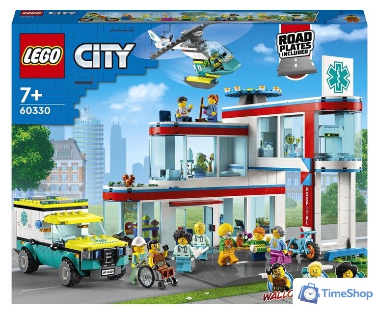 Конструктор LEGO City 60330 Больница - Изображение №21 — Интернет-магазин Time-Shop