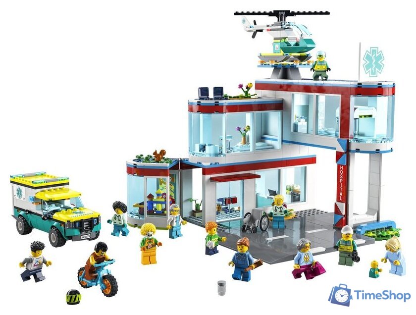 Конструктор LEGO City 60330 Больница - Изображение №9 — Интернет-магазин Time-Shop
