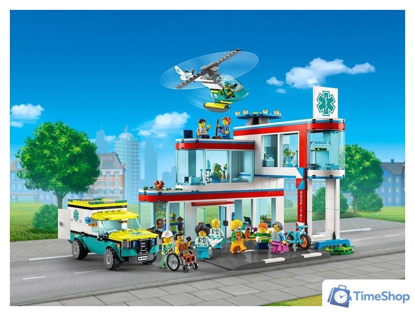 Конструктор LEGO City 60330 Больница - Изображение №22 — Интернет-магазин Time-Shop