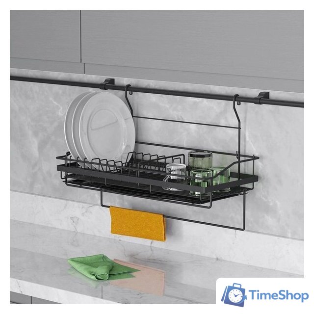 Сушилка для посуды Starax S-4020-A (антрацит) - Изображение №2 — Интернет-магазин Time-Shop