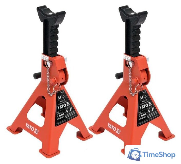 Страховочные опоры Yato YT-17311 3т (2 шт) - Изображение №1 — Интернет-магазин Time-Shop