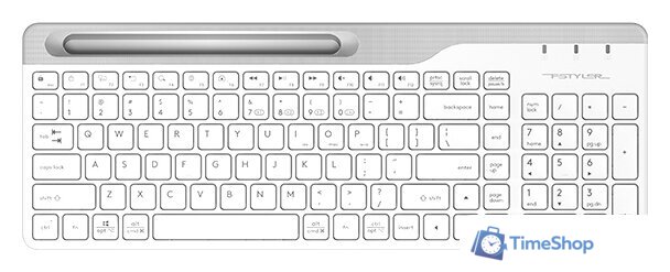 Клавиатура A4Tech Fstyler FBK25 (белый/серый) - Изображение №4 — Интернет-магазин Time-Shop