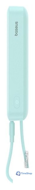 Внешний аккумулятор Baseus Magnetic Fast Charge Power Bank Type-C Edition 30W 10000mAh (мятный) - Изображение №6 — Интернет-магазин Time-Shop