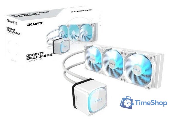 Система жидкостного охлаждения для процессора Gigabyte Eagle 360 Ice - Изображение №5 — Интернет-магазин Time-Shop