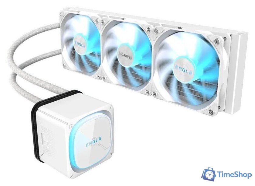 Система жидкостного охлаждения для процессора Gigabyte Eagle 360 Ice - Изображение №1 — Интернет-магазин Time-Shop