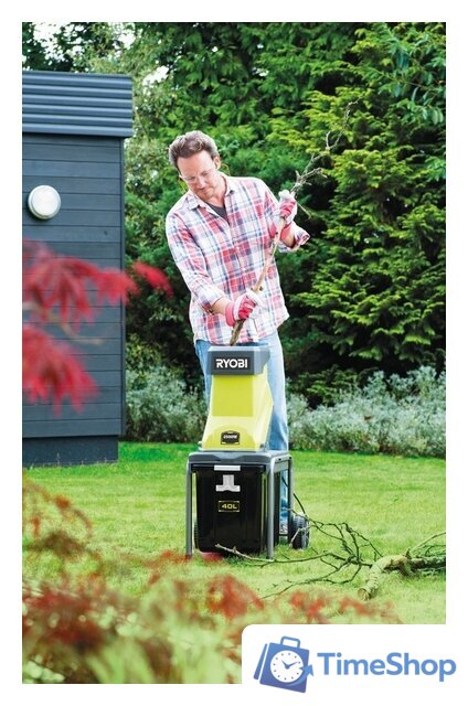 Садовый измельчитель Ryobi RSH2545B - Изображение №2 — Интернет-магазин Time-Shop