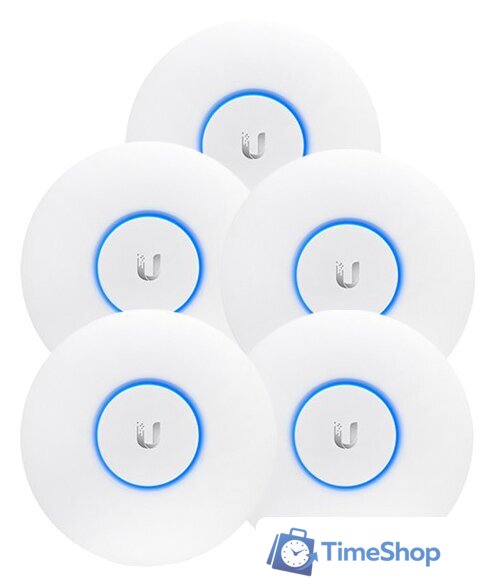 Точка доступа Ubiquiti UniFi AC PRO 5-pack UAP-AC-PRO-5 - Изображение №1 — Интернет-магазин Time-Shop