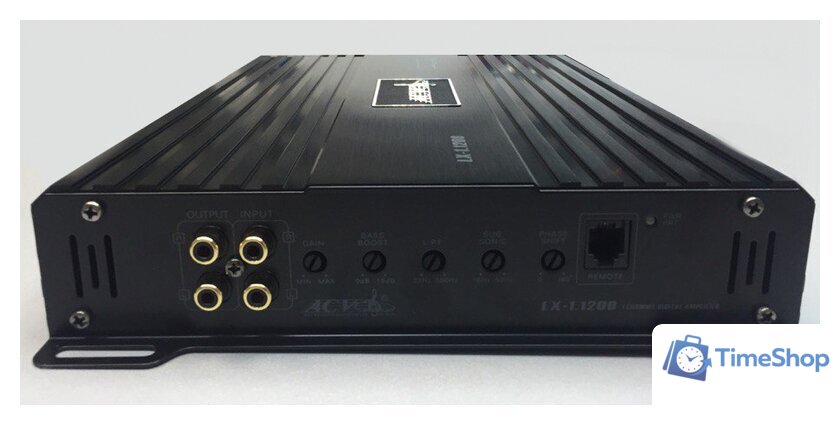 Автомобильный усилитель ACV LX-1.1200 - Изображение №2 — Интернет-магазин Time-Shop