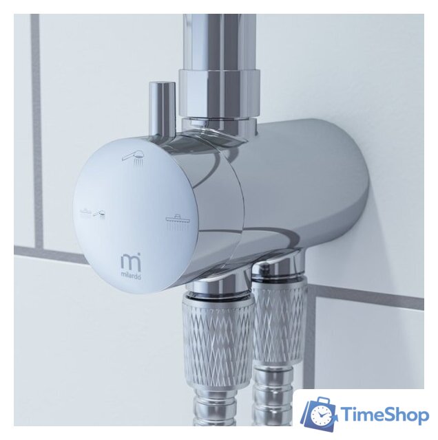 Душевой гарнитур  Milardo 3703F24M76 - Изображение №5 — Интернет-магазин Time-Shop