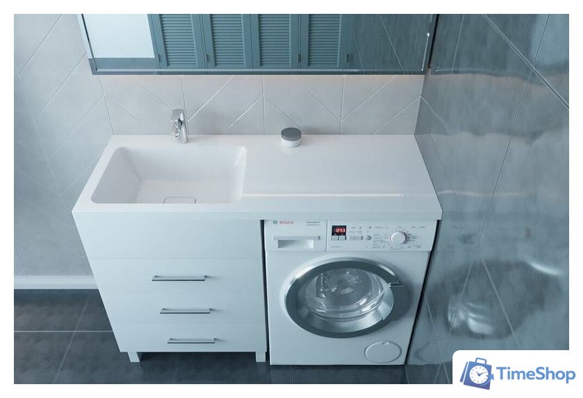 Умывальник Madera Kamilla 110х48 (левый) - Изображение №2 — Интернет-магазин Time-Shop