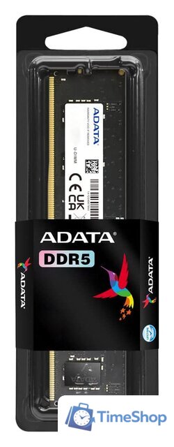 Оперативная память ADATA 32ГБ DDR5 4800 МГц AD5U480032G-S - Изображение №3 — Интернет-магазин Time-Shop