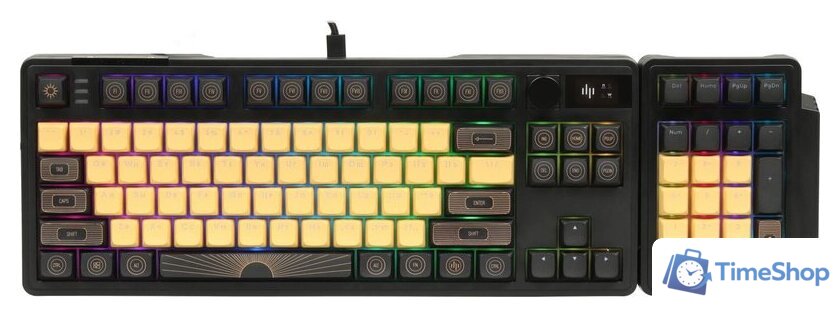 Клавиатура Dark Project KD87A+Numpad (G3ms Moonstone Switch, черный) - Изображение №1 — Интернет-магазин Time-Shop