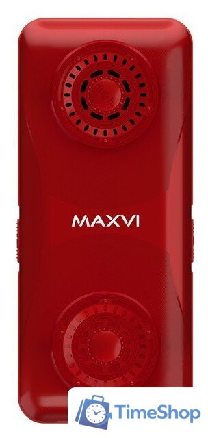 Кнопочный телефон Maxvi P110 (красный) - Изображение №4 — Интернет-магазин Time-Shop
