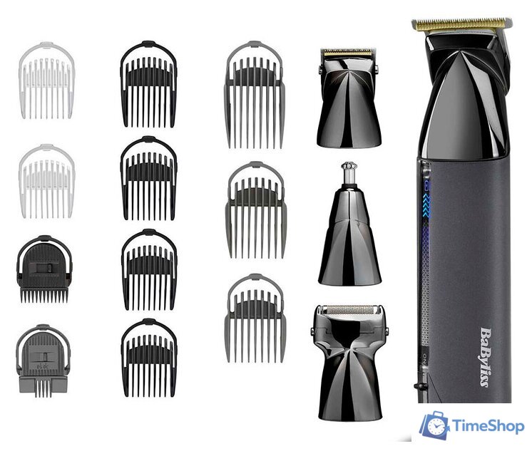 Универсальный триммер BaByliss Super-X Metal Black Edition MT991E - Изображение №1 — Интернет-магазин Time-Shop