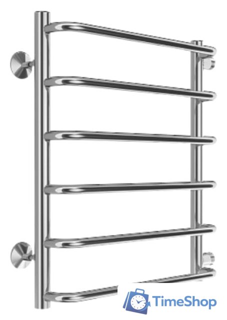 Полотенцесушитель TERMINUS Стандарт П6 500x600 бп (хром) - Изображение №1 — Интернет-магазин Time-Shop