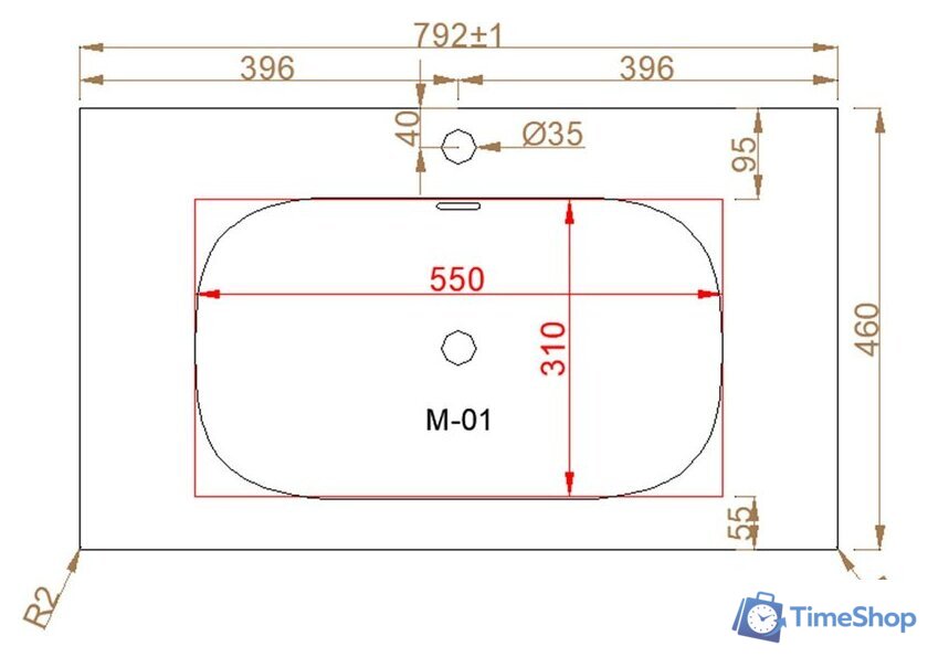  ЗОВ Тумба с умывальником Кито 80 K80LW0MRM-M115W80 (белый/тростник) - Изображение №10 — Интернет-магазин Time-Shop